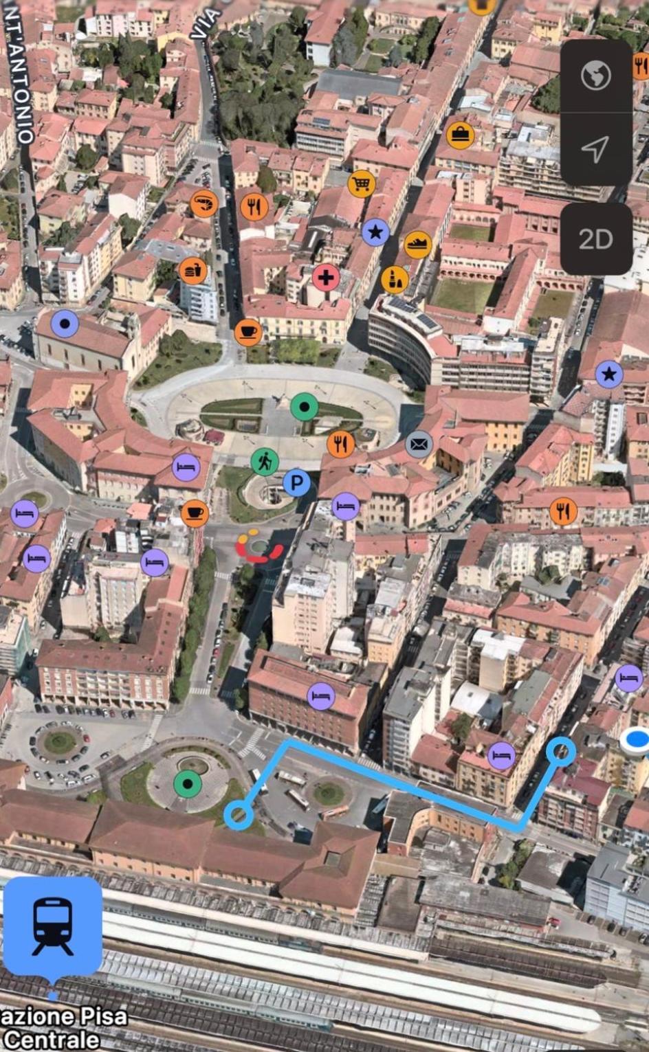 Live In Pisa - 250M Dalla Stazione Centrale Di Pisa Hotell Eksteriør bilde